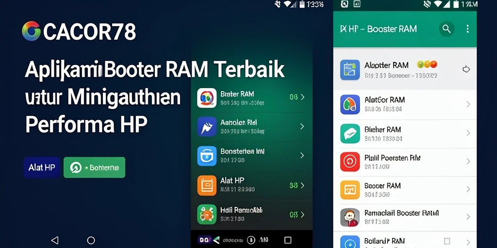 Antarmuka sederhana CACOR78 dengan fitur pembersihan RAM yang efisien.