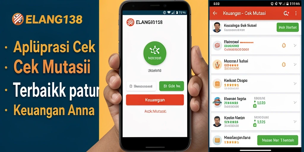 Tampilan antarmuka ELANG138 yang bersih dan fungsional untuk cek mutasi.